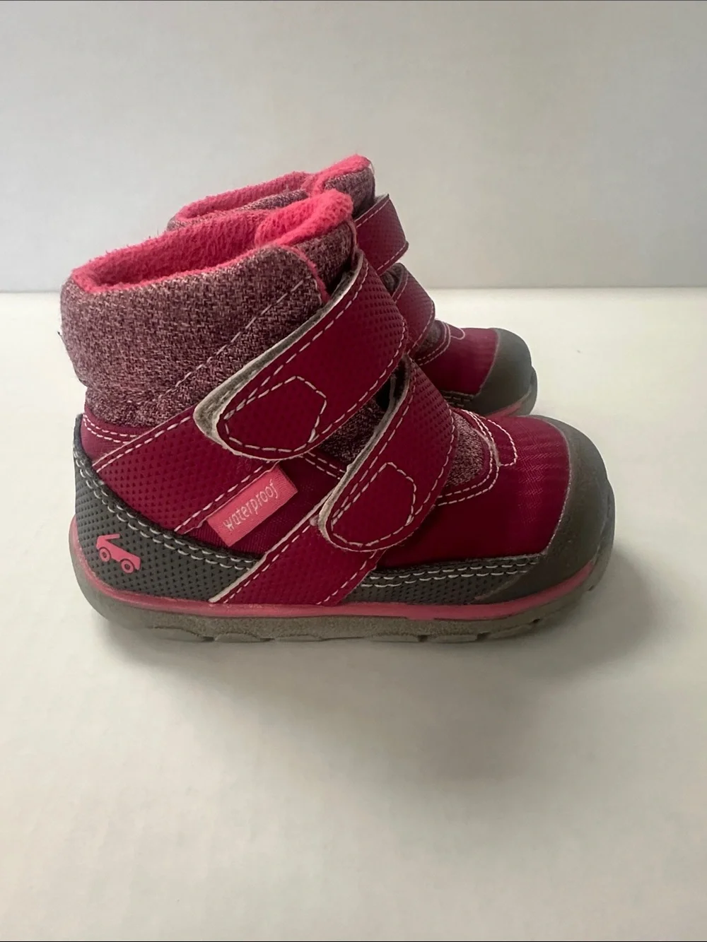 See Kai Run Sam II ankle hiking boot waterproof pink 6
